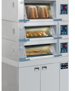 Horno de pisos Modular Mod. Stratos 2 STA Cristal