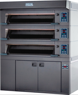 Horno de pisos Modular Mod. Stratos Black Cristal